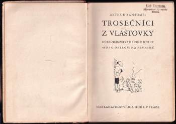 Arthur Ransome: Trosečníci z Vlaštovky