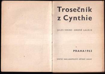 Jules Verne: Trosečník z Cynthie