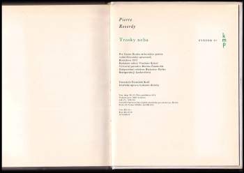 Pierre Reverdy: Trosky neba