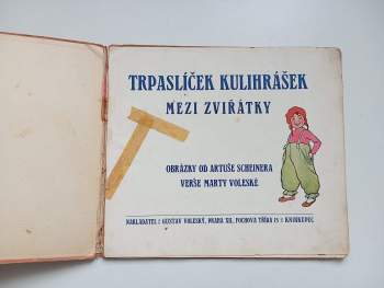 Marta Voleská: Trpaslíček Kulihrášek mezi zviřátky
