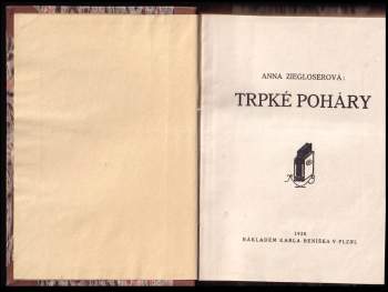 Anna Ziegloserová: Trpké poháry