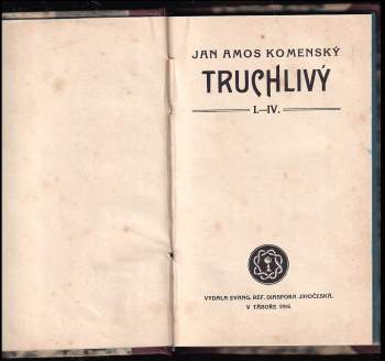 Jan Amos Komenský: Truchlivý