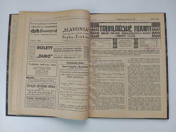 Emil Regner: Truhlářské noviny, KOMPLETNÍ ROČNÍK XXX., čísla 1 - 12, včetně obrazových příloh