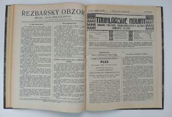 Emil Regner: Truhlářské noviny, KOMPLETNÍ ROČNÍK XXX., čísla 1 - 12, včetně obrazových příloh