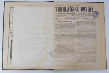 Emil Regner: Truhlářské noviny, ročník XVI., čísla 1 - 12
