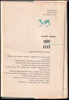 Arnošt Černík: Trůny bohů