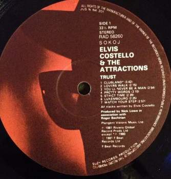 Elvis Costello & The Attractions: Trust