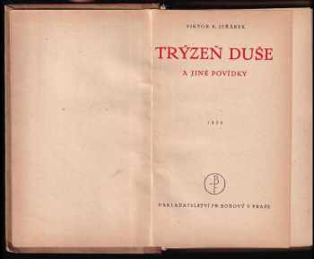 Viktor Kamil Jeřábek: Trýzeň duše