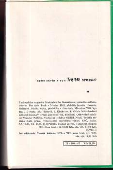 Egon Erwin Kisch: Tržiště senzací