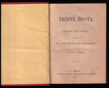 William Makepeace Thackeray: Tržiště života