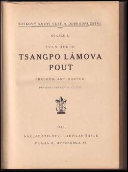 Sven Hedin: Tsangpo Lámova pout