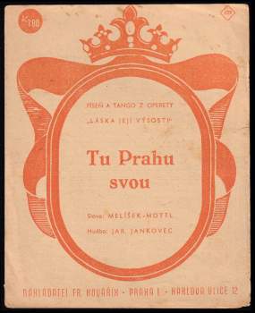 Tu Prahu svou--
