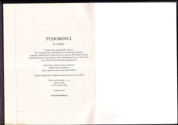 G. J Meyer: Tudorovci