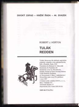 Robert J Horton: Tulák Redden
