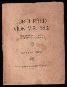 Julie Vlasáková: Turci před Vídní v r. 1683