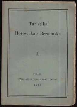 Zvláštní otisk Monografie Hořovicka a Berounska