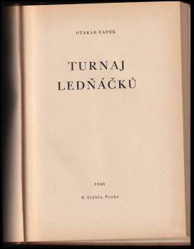 Otakar Čapek: Turnaj ledňáčků