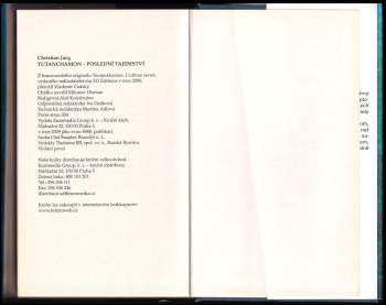 Christian Jacq: Tutanchamon