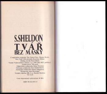 Sidney Sheldon: Tvář bez masky