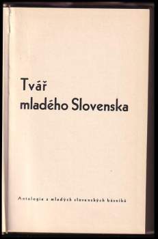 Tvář mladého Slovenska