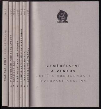 Tvář naší země - krajina domova v 7 svazcích