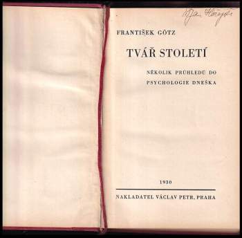 František Götz: Tvář století
