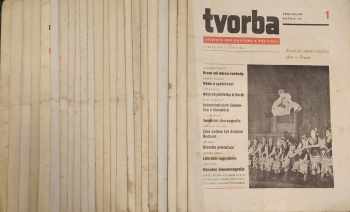 Tvorba Ročník XV č. 1-24 : týdeník pro kulturu a politiku