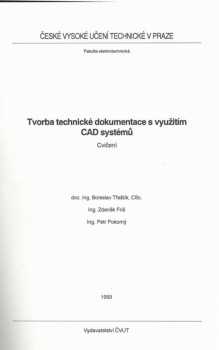Tvorba technické dokumentace s využitím CAD systémů