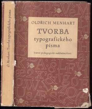 Oldřich Menhart: Tvorba typografického písma