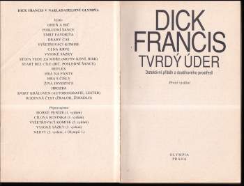 Dick Francis: Tvrdý úder