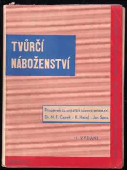 Norbert Fabián Čapek: Tvůrčí náboženství