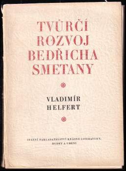 Tvůrčí rozvoj Bedřicha Smetany