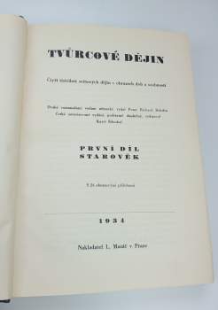 Edgar Theodor Havránek: Tvůrcové dějin I - V + Rejstřík k dílu I.- V. - KOMPLET