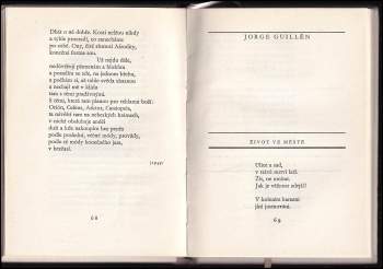 Federico García Lorca: Ty uvězněný strome--