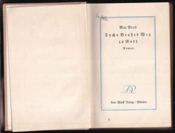 Max Brod: Tycho Brahes