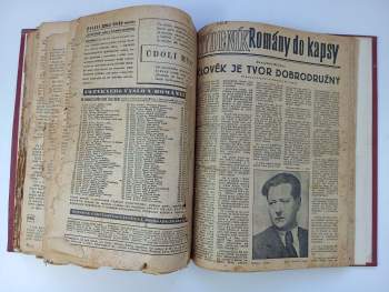 Hans Dominik: Týdeník Romány do kapsy - Rodokaps: Dědictví Uranidů, Fred Nevada, Bílá eskadra, Bouřlivý kraj, Pony express, Klíč k záhadě, Tulák Morton, Mezihvězdní piráti, Dobyvatelé severu,