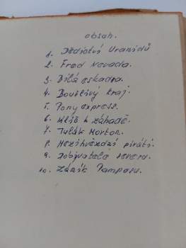 Hans Dominik: Týdeník Romány do kapsy - Rodokaps: Dědictví Uranidů, Fred Nevada, Bílá eskadra, Bouřlivý kraj, Pony express, Klíč k záhadě, Tulák Morton, Mezihvězdní piráti, Dobyvatelé severu,