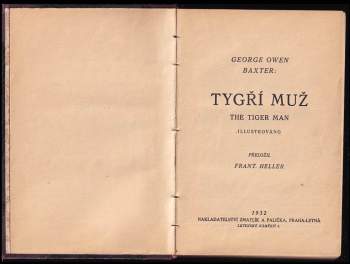 George Owen Baxter: Tygří muž