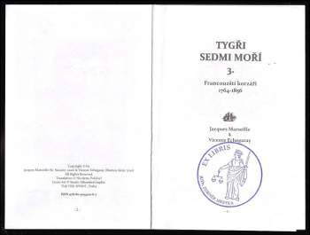 Jacques Marseille: Tygři sedmi moří