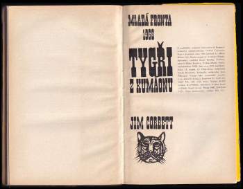 Jim Corbett: Tygři z Kumáonu