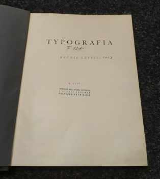 Stanislav Maršo: Typografia - Odborný list československých knihtiskařů - ročník 44