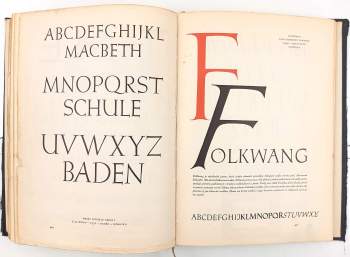 Oldřich Hlavsa: Typografická písma latinková