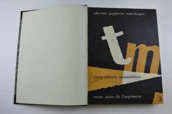 Typografische Monatsblätter / Schweizer Graphische Mitteilungen / Revue suisse de l'imprimerie : Jg. 70-75, Jg. 73 nur 1-4
