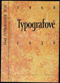 Jan Barták: Typografové