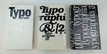Typographia: I. + II. + III. díl
