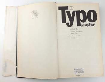Jiří Šetlík: Typographia: I. + II. + III. díl