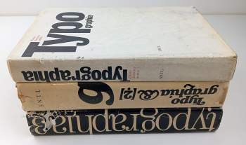 Jiří Šetlík: Typographia: I. + II. + III. díl