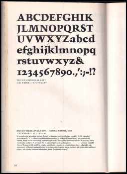 Jiří Šetlík: Typographia 1 - 3 - 1. díl - písmo, ilustrace, kniha + 2. díl Fotosazba + 3. díl