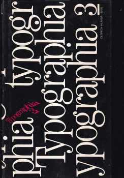 Oldřich Hlavsa: Typographia
