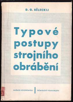 Typové postupy strojního obrábění